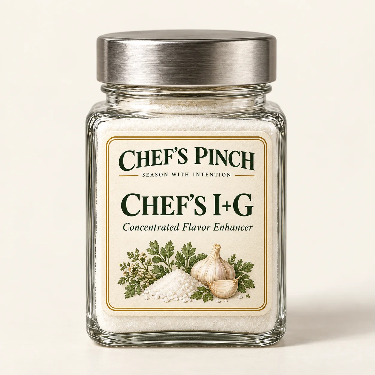 Chef’s I+G labeled bottle concept
